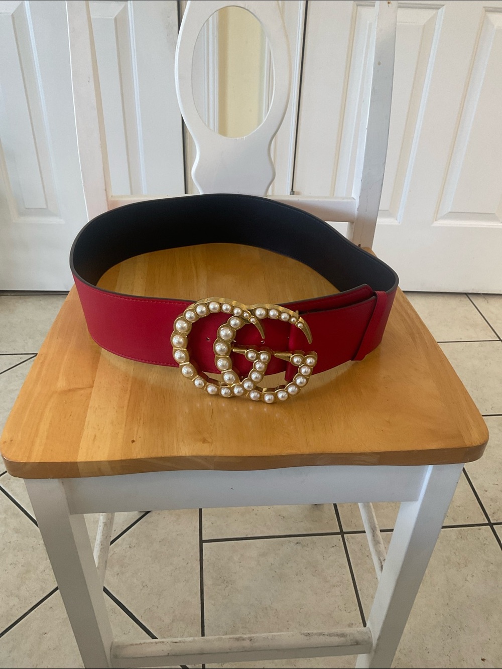 Gucci Red Belt
